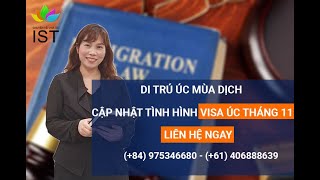 Cập nhật mới nhất về visa Úc trong tháng 11/2020 | Di Trú IST | Hotline 0975 346 680