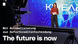 The future is now - Mit Automatisierung zur Sofortkreditentscheidung | Miriam auf der KWEA21