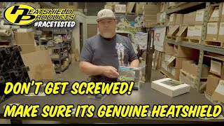 Don't Get Screwed - Make sure It's Legit Heatshield