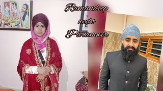 LIVE WEDDING CEREMONY ** RAMANDEEP weds PARAMWIR ** BY A ONE STUDIO HARSI PIND MOB:9501369286