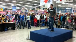 CornEL - Feel (cover Robbie Williams @ Carrefour Romania)