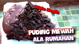 Resep Puding Coklat Susu | agar enak Rahasianya Ternyata Gampang