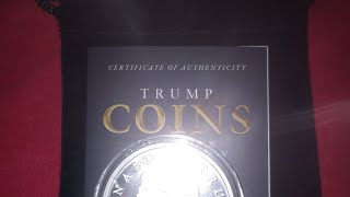 unboxing the new official Trump Round. #silver #trump #silvercommunity #silvercoins #silverrounds