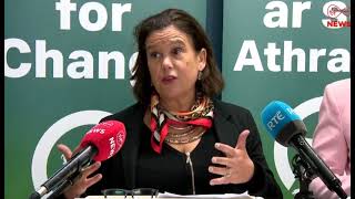 "SHAM BATTLES" MARY LOU MCDONALD SAYS FINE FAIL & FINE GAEL ARE FOOLING NOBODY WITH THEIR PHONEY WAR