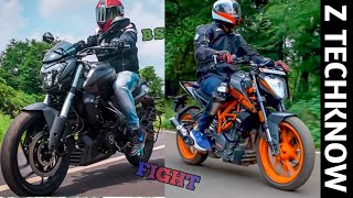 Comparison Duke 250 BS6 Vs Bajaj Dominar 250 BS6  Hindi Price Performance Z Techknow