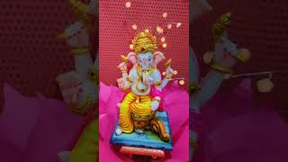 Ganpati backdrop decoration ideas 🙏🏻#shortsvideo #reels #ganpati #ganpatidecoration #trending #decor