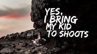 Bringing your kids to your photoshoots | How to know if you should | Teal Garcia