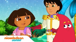 Dora the Explorer | Dora monte une LICORNE 🦄 | Nickelodeon Jr. France