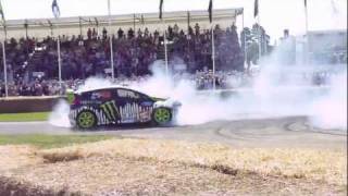 Ken Block 'Hooning' at Goodwood Festival of Speed 2011 (HD)