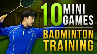 10 Badminton Games to IMPROVE your Training