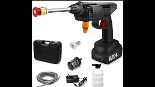 Wireless High-Pressure Washer for Car Washing 48V