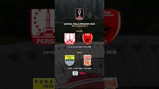 jadwal piala presiden grup A match day 2 #persibday#persissolo #psmmakassar#borneofc #pialapresiden