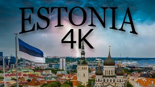 Estonia 4K - A Breathtaking Aerial Tour of Estonia