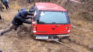 4x4 Hill Climb Ford UAZ Niva Toyota in Extreme Conditions