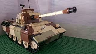 Lego WW2. Tank battle Stopmotion. Battle of the Bulge.