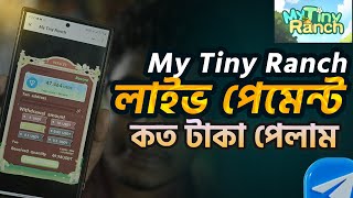 লাইভ পেমেন্ট নিলাম My Tiny Ranch Payment Prove