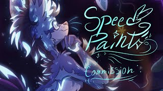 Far above | Medibang Speedpaint | Commission (furry)