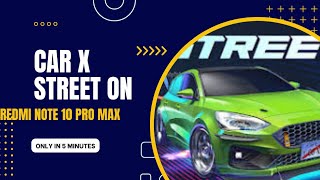 How to get carx street from play store