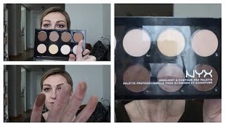 NYX Contour  und Highlighterpalette Review