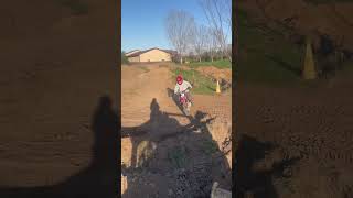 Backyard supercross track