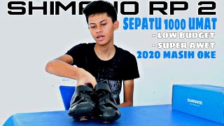 REVIEW SEPATU SHIMANO RP 2. SUPER AWET!!