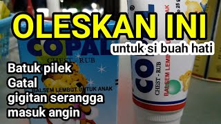 BALSEM FLU BATUK UNTUK SI KECIL by Lisa YT