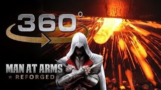 Forging The Sword of Altair in 360° - Assassin's Creed - MAN AT ARMS: REFORGED