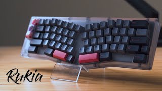 Rukia R1 Custom Mechanical Keyboard | Gateron Inks V2 | GMK 8008