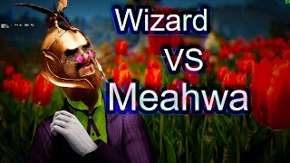 Black Desert awakening Wizard VS Meahwa PVP