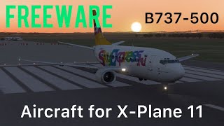 B737-500┃The BEST FREEWARE AIRCRAFT for X-Plane 11?!