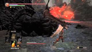 DARK SOULS™ III How to easily beat old demon king