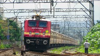 01014 Coimbatore Mumbai Express with Erode WAP-4