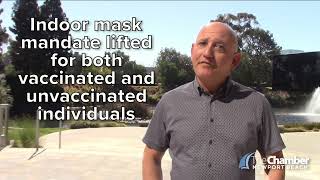 NBCC Video Update - California lifts indoor mask mandate on both the vaccinated and unvaccinated