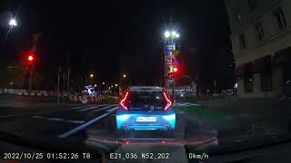 No copyright Background video Warszawskie drogi polskie drogi Hyperlapse  NIGHT RIDING IN THE CITY