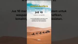 One Day One Juz Al Qur'an ( Juz 10 ) 10 Ramadan 1444H #shorts #onedayonejuz #ngaji #tadarus