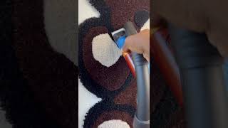 Shaving and vacuuming a teddy bear rug🧸 #asmr #shaving #vacuum #tufting #fypシ #reels