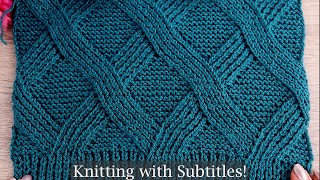 Subtitles? Knitting? HARD!