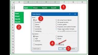 Convert row to column in Excel | Transpose | Transpose in Excel in Hindi