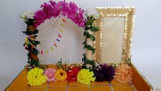 how to make haldi plate# ll haldi plate decoration idea ll #haldi plate making trending#