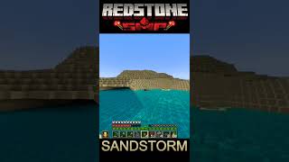 Satisfying Sand Drop! Redstone SMP #minecraft #oddlysatisfying