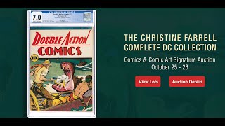 LIVE: The Christine Farrell Complete DC Collection: Comics & Comic Art Signature Auction 7394