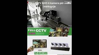 FULL CCTV AHD 4 kamera për video mbikqyrje