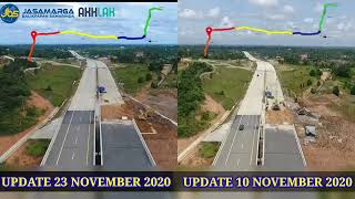 Perkembangan Terbaru Jalan Tol Balikpapan Samarinda ( update 23 November 2020 )