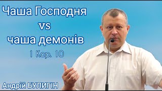 "Чаша Господня vs чаша демонів" (1 Кор. 10). Андрій Булигін, 04.08.2024