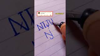 Niju name logo 🔥|| comment your name #shorts