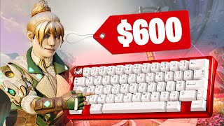 Playing Apex Legends on a $600 CUSTOM KEYBOARD!