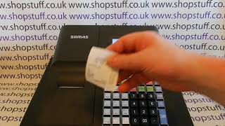 Sam4S ER-260BEJ Sales Demonstration How To Use Tutorial ER260BEJ / ER260 Cash Register