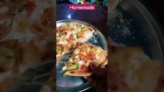 Tried first time #shorts #short #youtubeshorts #food #pizza