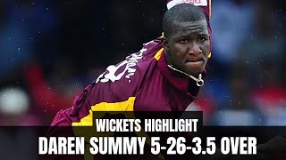 Daren Summy 5 Wickets Haul | Daren Summy 5-26 | Against Zimbabwe | Daren Summy Best Bowling 2010