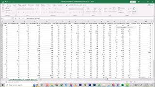 Noise pollution mapping: data preparation in excel and averaging